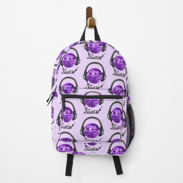 Item preview, 70s Music Purple Disco Ball Headphones designed and sold by Deborah Camp.