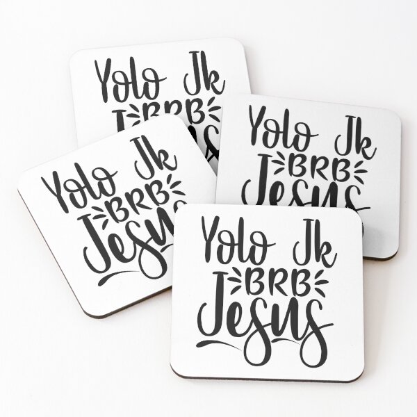 Item preview, Yolo Jk BRB Jesus designed and sold by SushiAnn.