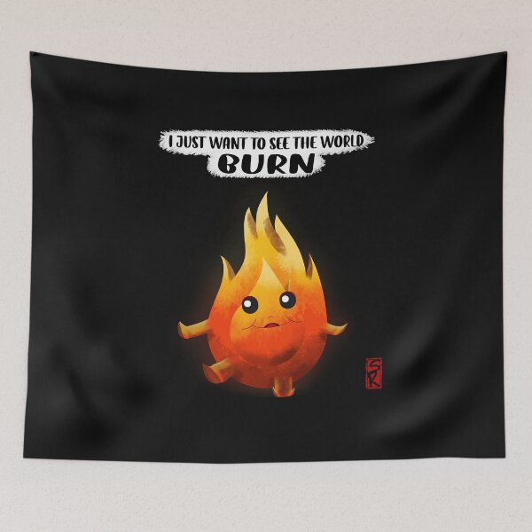 Item preview, World Burn designed and sold by SiriusrenoTee.