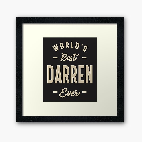 Item preview, World's Best Darren Ever designed and sold by cidolopez.