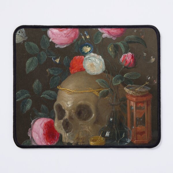 Item preview, skull flower goth gothic anatomy designed and sold by joroooart.