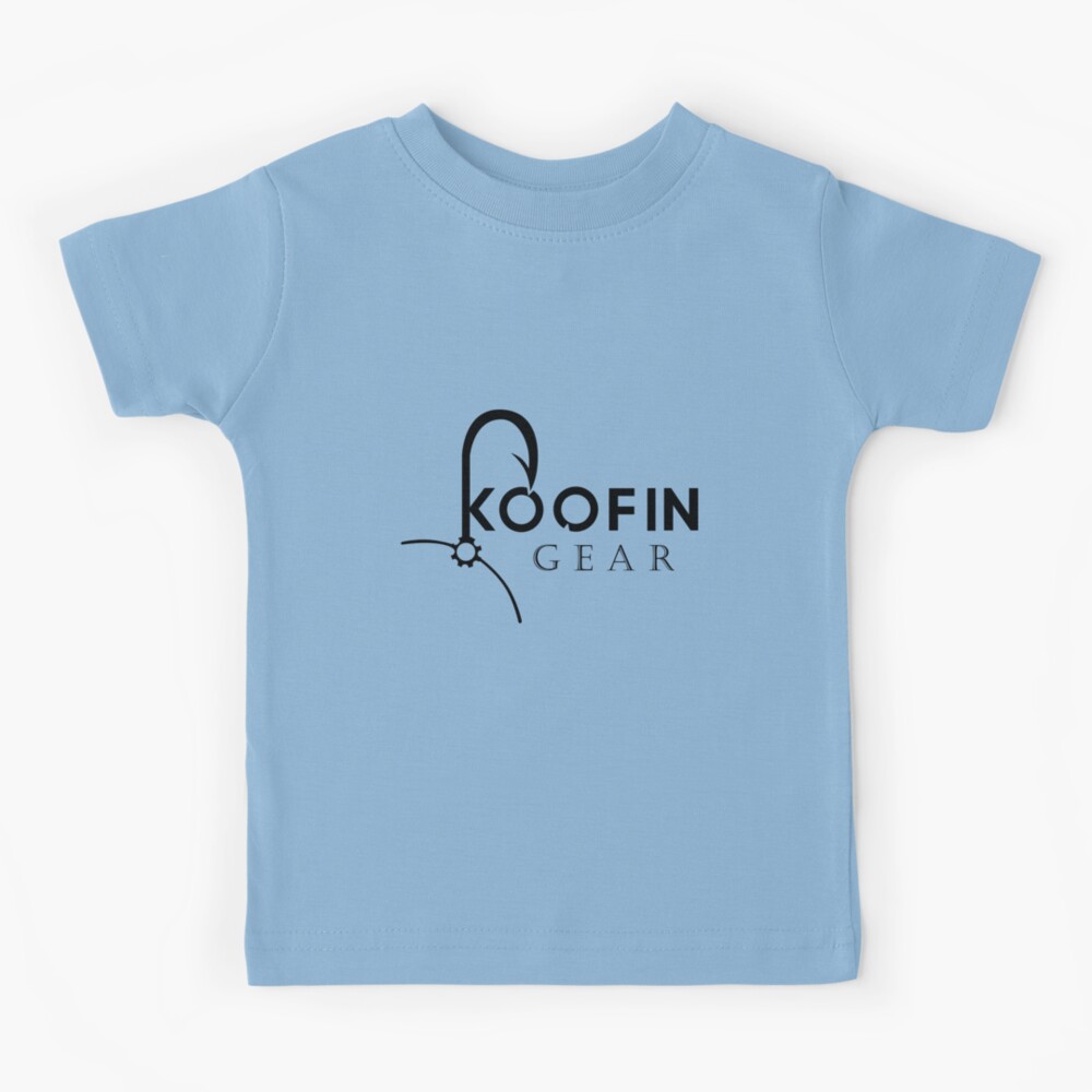 koofin fisherman GEAR High Performance Apparel By.AdhikaArts#0010 Kids T- Shirt for Sale by AdhikaArts