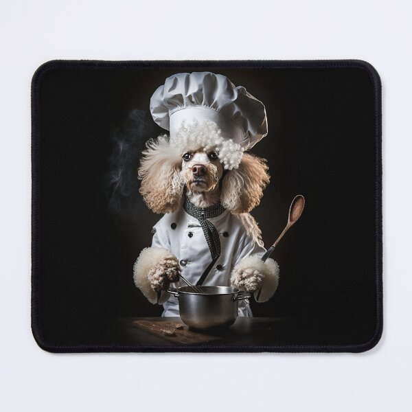 Item preview, Poodle Dog Chef Cooking designed and sold by DRTYFUNK.