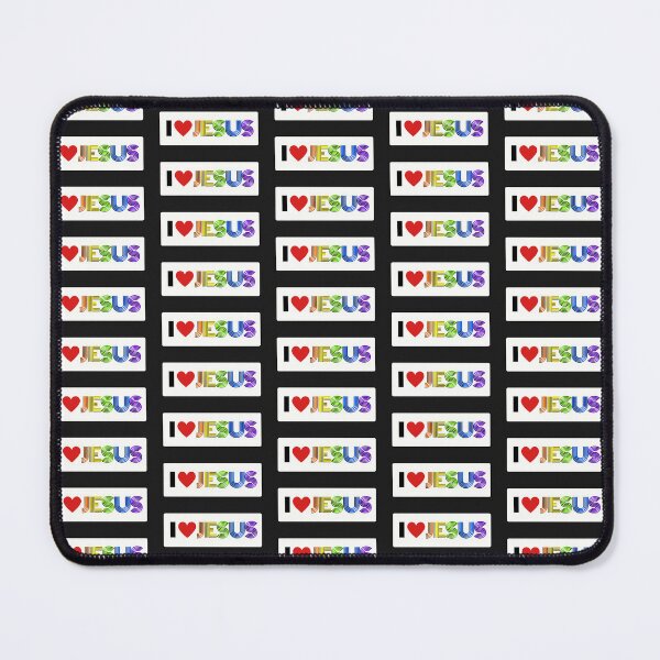 Item preview, I LOVE JESUS designed and sold by threadsjam.
