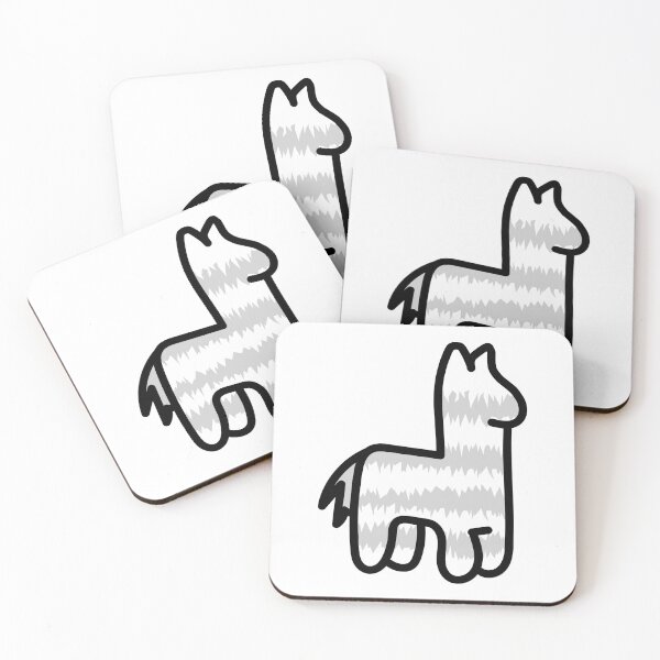 Item preview, White Llama Piñata designed and sold by Sjekkieboem.