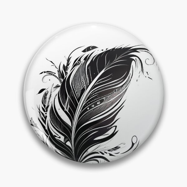 Item preview, Tribal Feather designed and sold by ShadowAndSlate.