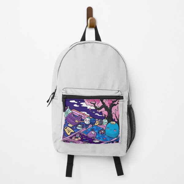 Item preview, Cyberpunk Colour Palette Doodle - Hot Dip - Monsters in Hotspring with Sakura designed and sold by ooorwaaa.