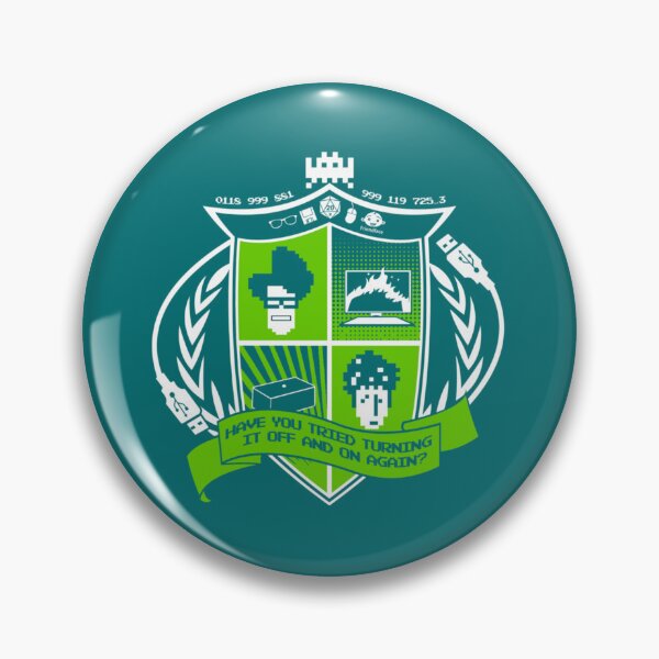 Item preview, The IT Crowd Crest   designed and sold by hooligans123.