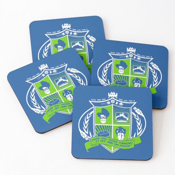 Item preview, The IT Crowd Crest   designed and sold by hooligans123.