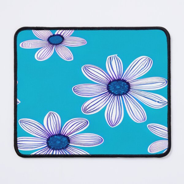 Item preview, Beach Wear Floral Blue Floral Design and Sky Blue Background       ra designed and sold by deniselynnimage.