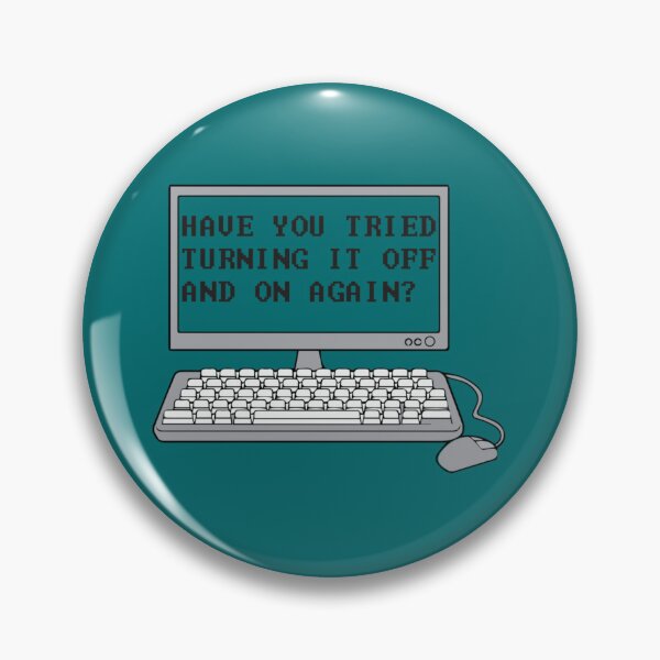 Item preview, THE IT CROWD - Have You Tried Turning It Off And On Again   designed and sold by hooligans123.