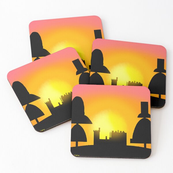 Item preview, The Towers and the Topiary designed and sold by LakelandDrawing.