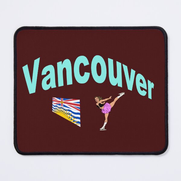 Item preview, Vancouver. Canada Figure Skating abstract design designed and sold by lobodelnoir.