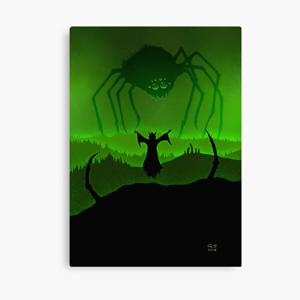 Morgontula, Summoned Canvas Print
