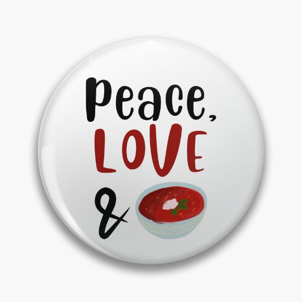 Item preview, Peace Love and Beetroot soup, Willow Days designed and sold by avit1.