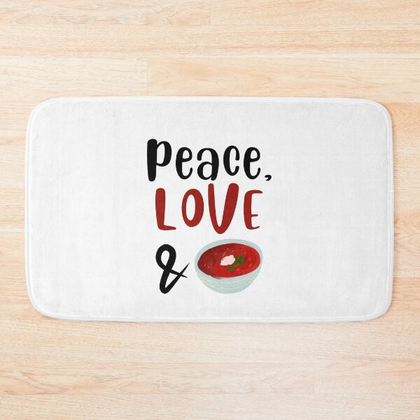 Item preview, Peace Love and Beetroot soup, Willow Days designed and sold by avit1.