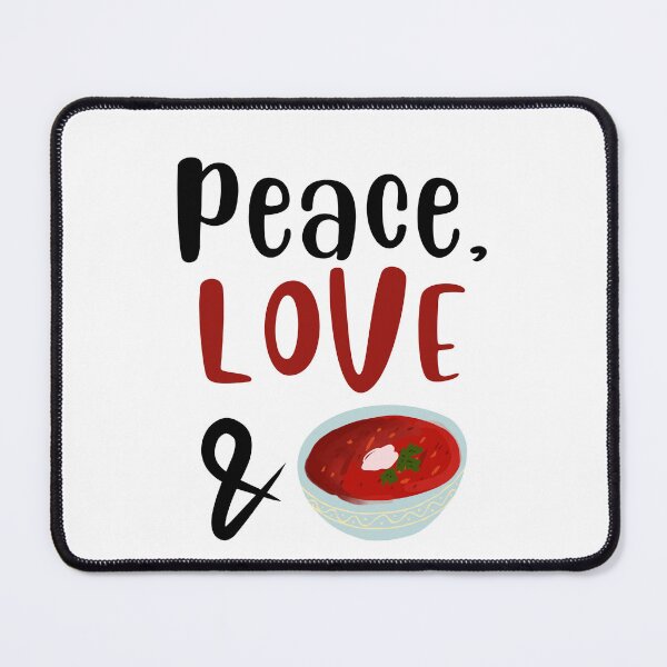 Item preview, Peace Love and Beetroot soup, Willow Days designed and sold by avit1.