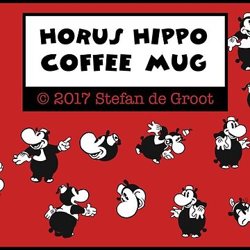 Artwork thumbnail, Horus Hippo - Coffee Mug by Stayf