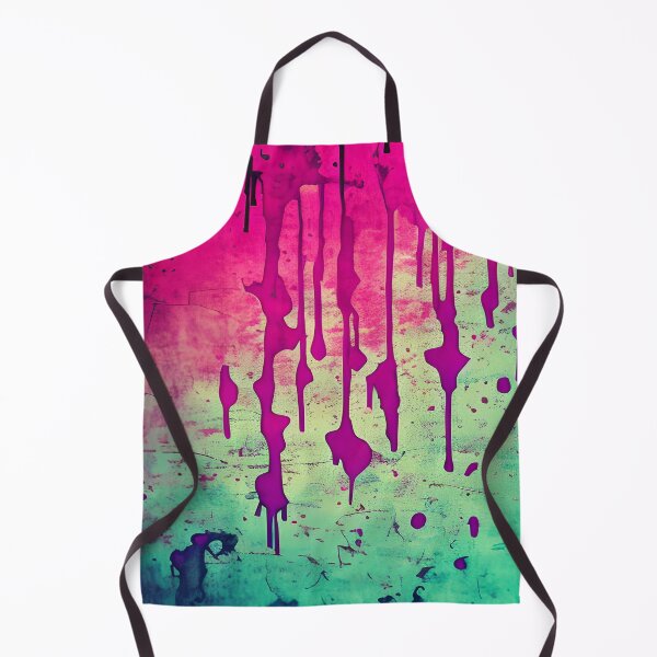 Item preview, Drippy Grungy blue, pink, purple, white, abstract, vintage design designed and sold by marvin barth.