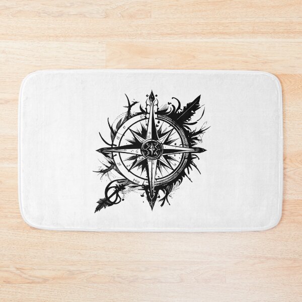 Item preview, Tribal Compass designed and sold by ShadowAndSlate.