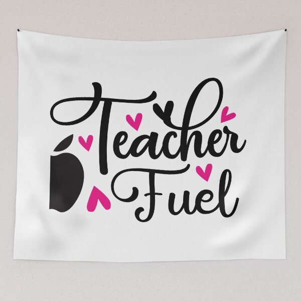 Item preview, TEACHER FUEL designed and sold by SticerOcean.