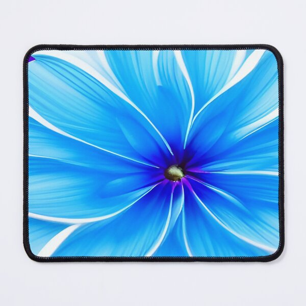 Item preview, Hawaiian Floral Design with Single Ocean Blue Flower with Deep Purple Background   ra designed and sold by deniselynnimage.