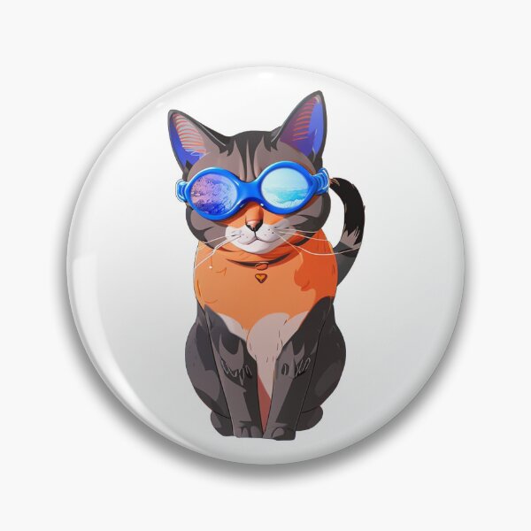 Item preview, Cat Ski Goggles designed and sold by storefoxmix.