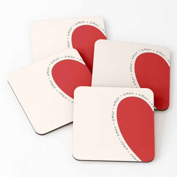 Item preview, amor amore heart cute minimal self love poster hearts  designed and sold by Anavrisss.