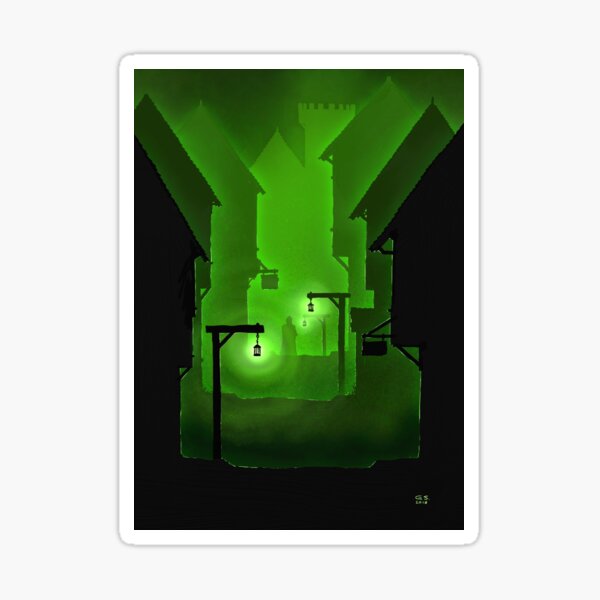 The Streets of The Midderlands Sticker