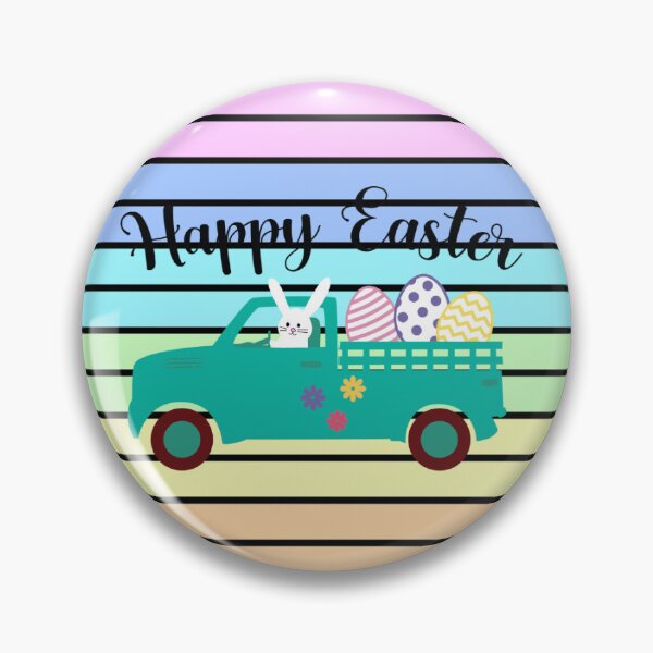 Item preview, Happy Easter Truck designed and sold by GL Digital Artwork .