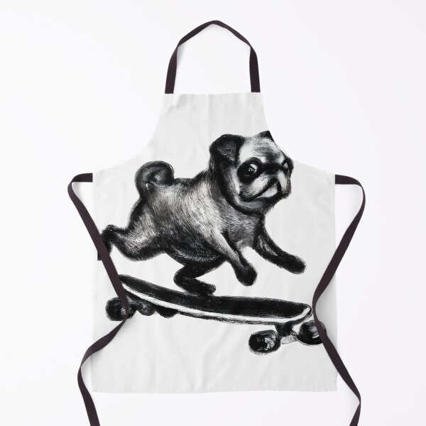 Item preview, Sketched pug. Penciled Pug. Animated pug. Cute Pug designed and sold by Doggymadness.