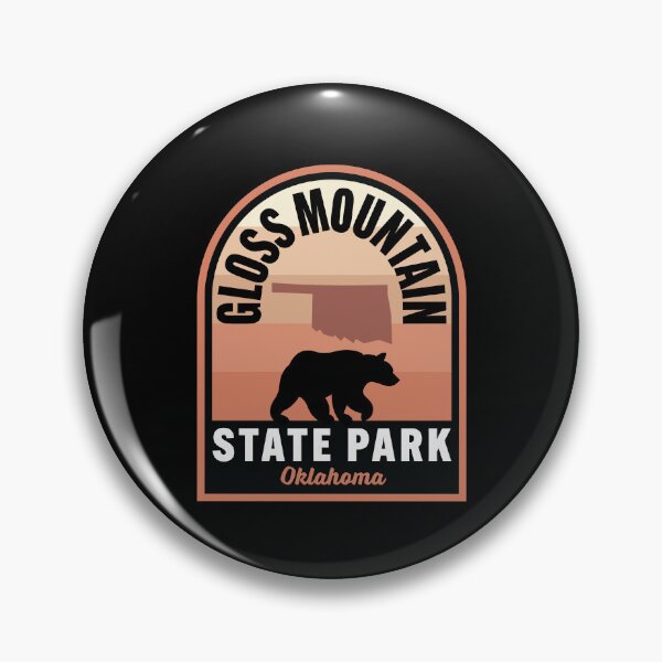 Artikelvorschau, Gloss Mountain State Park OK Bear entworfen und verkauft von HalpinDesign.
