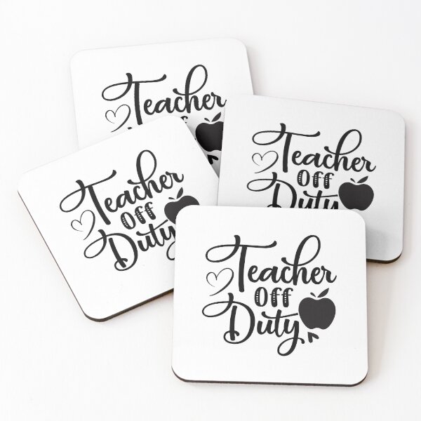Item preview, TEACHER OFF DUTY designed and sold by SticerOcean.