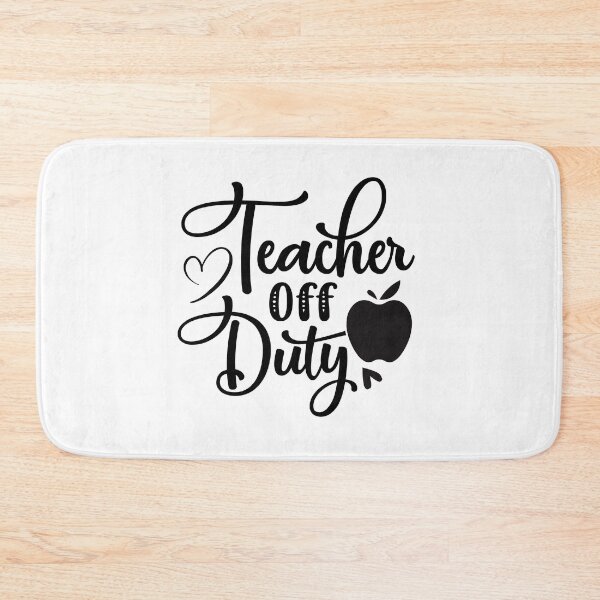 Item preview, TEACHER OFF DUTY designed and sold by SticerOcean.