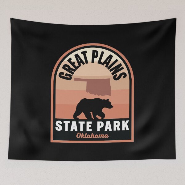 Item preview, Great Plains State Park OK Bear designed and sold by HalpinDesign.