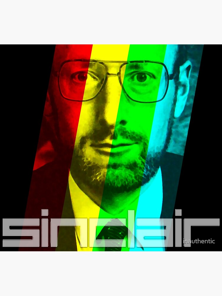 Discover Sinclair, Clive. Inventor Premium Matte Vertical Poster
