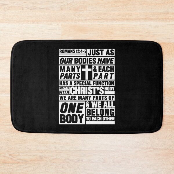 Item preview, Romans 12:4-5 We All Belong To Each Other designed and sold by plushism.