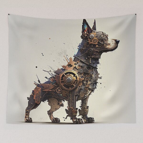 Item preview, Steampunk Animals - Mechanical Dogs #15 designed and sold by MindAsylum.