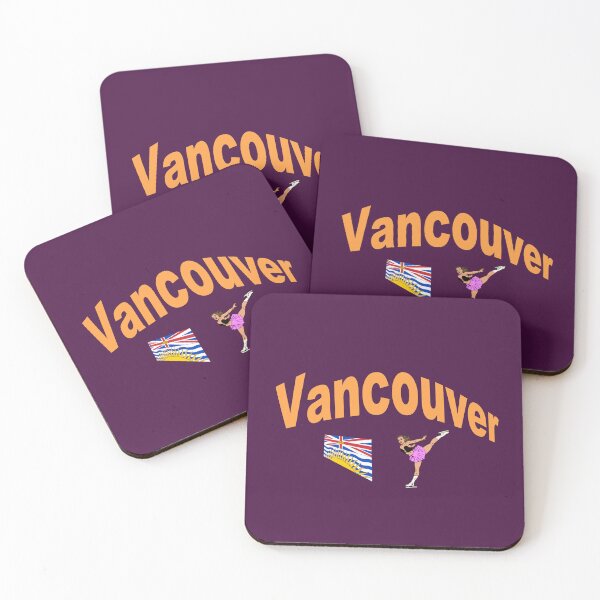 Item preview, Vancouver. Canada Figure Skating abstract design  designed and sold by lobodelnoir.
