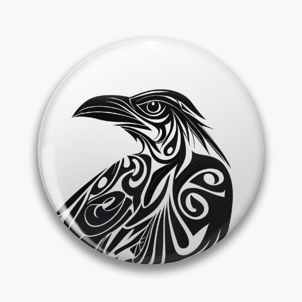 Item preview, Tribal Raven designed and sold by ShadowAndSlate.