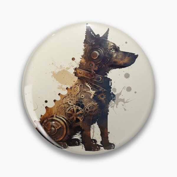 Item preview, Steampunk Animals - Mechanical Dogs #16 designed and sold by MindAsylum.