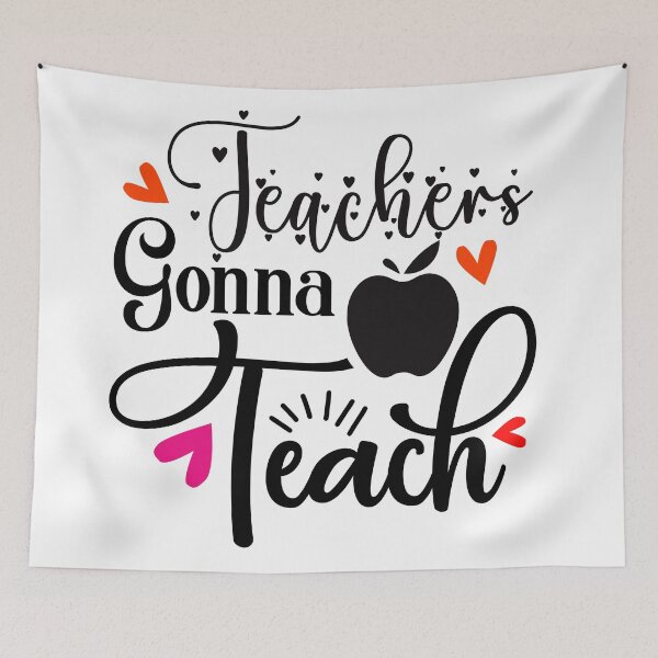 Item preview, TEACHERS GONNA TEACH designed and sold by SticerOcean.