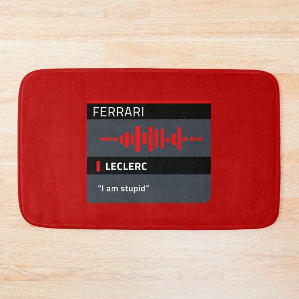 Item preview, Charles Leclerc - Ferrari - I am Stupid - Radio Message designed and sold by Harley-Jay.