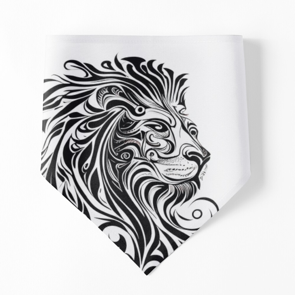 Tribal Lion Long-lasting Temporary Tattoos Tattoo Sleeve Fake Tattoo  Stickers Black Tattoo Sticker – the best products in the Joom Geek online  store