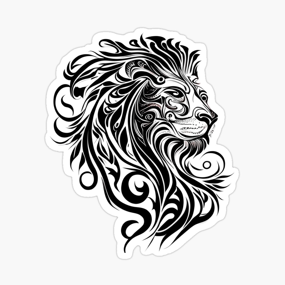 D14110f78310e94cdfdc54941ab0d117 lion head tattoos tribal lion tattoo by  Carmelo Jose Serra Seoane - Issuu