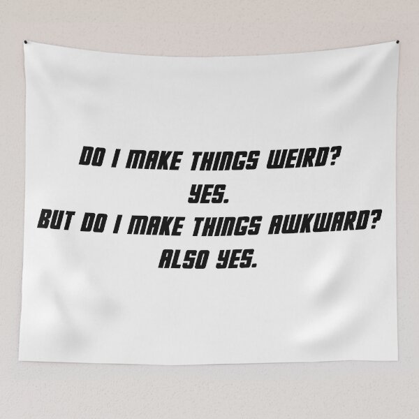 Item preview, Weird Awkward designed and sold by Order42.