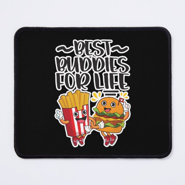 Item preview, Burger and Fries - Best Buddies for Life designed and sold by plushism.