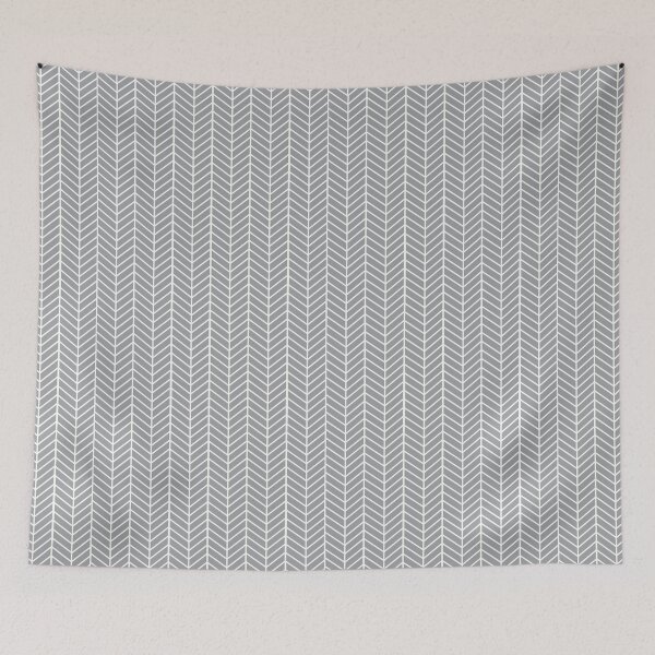 Item preview, Dark Grey Herringbone Pattern designed and sold by inspirationzgal.