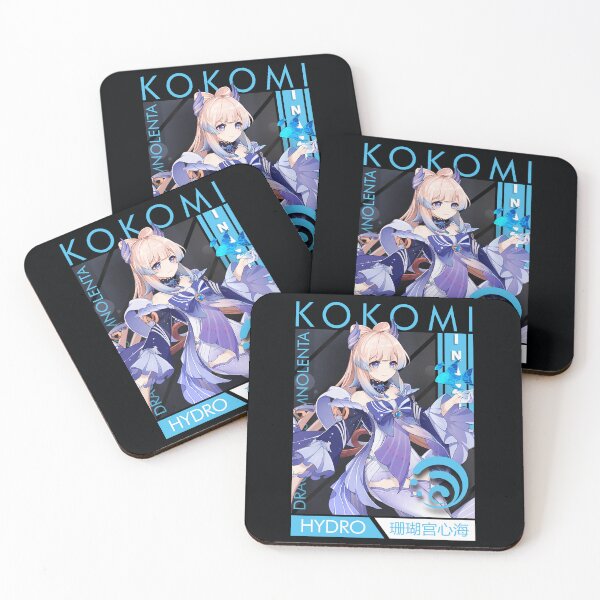 Item preview, Sangonomiya Kokomi - Genshin Impact designed and sold by cantinhonifty.