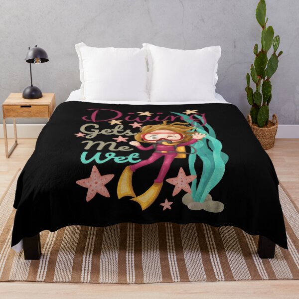 Item preview, Scuba Diving Gets Me Wet designed and sold by 4youwithlove2.